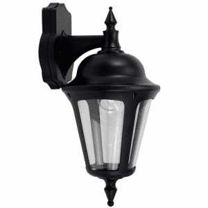 LATINA POLYCARBONATE WALL LANTERN BLACK
