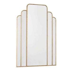 Skovgaard Rectangle Mirror With Gold Detail