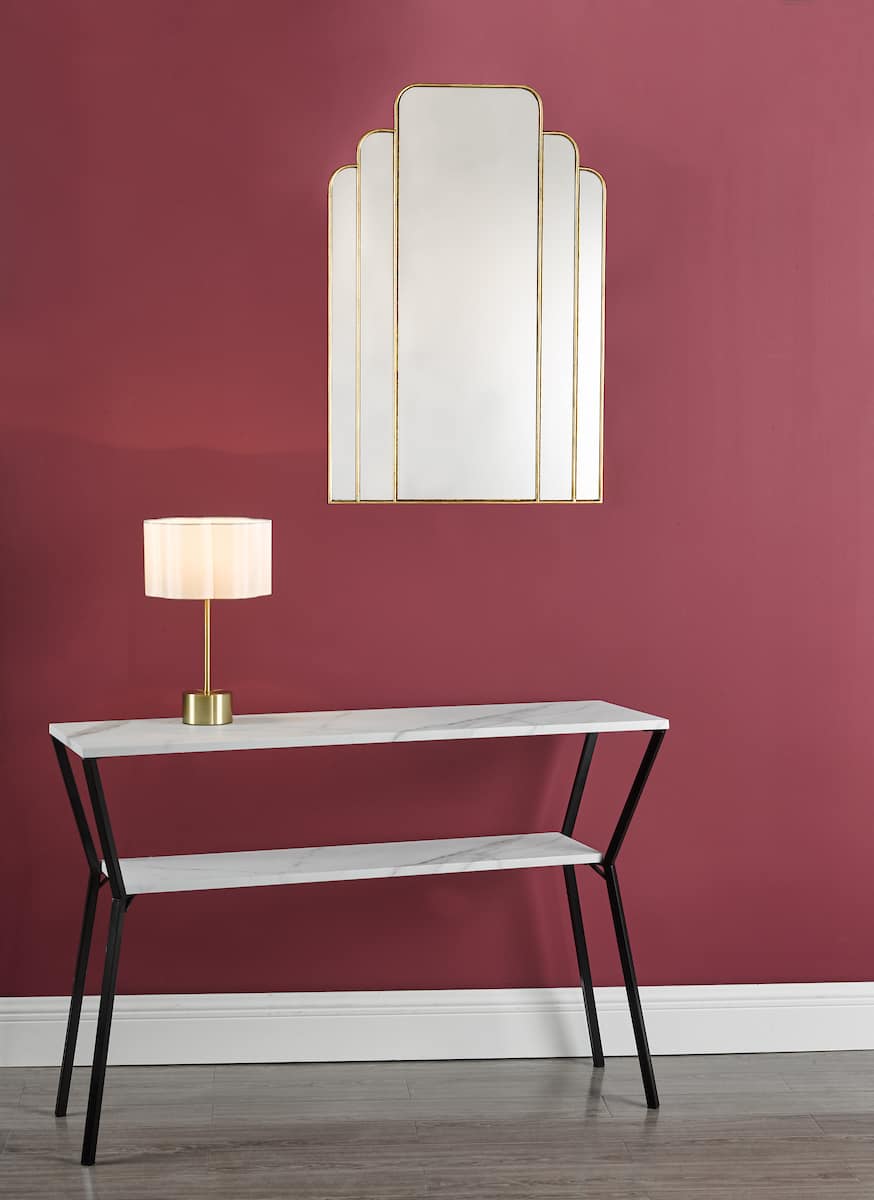 Skovgaard Rectangle Mirror With Gold Detail - Image 3