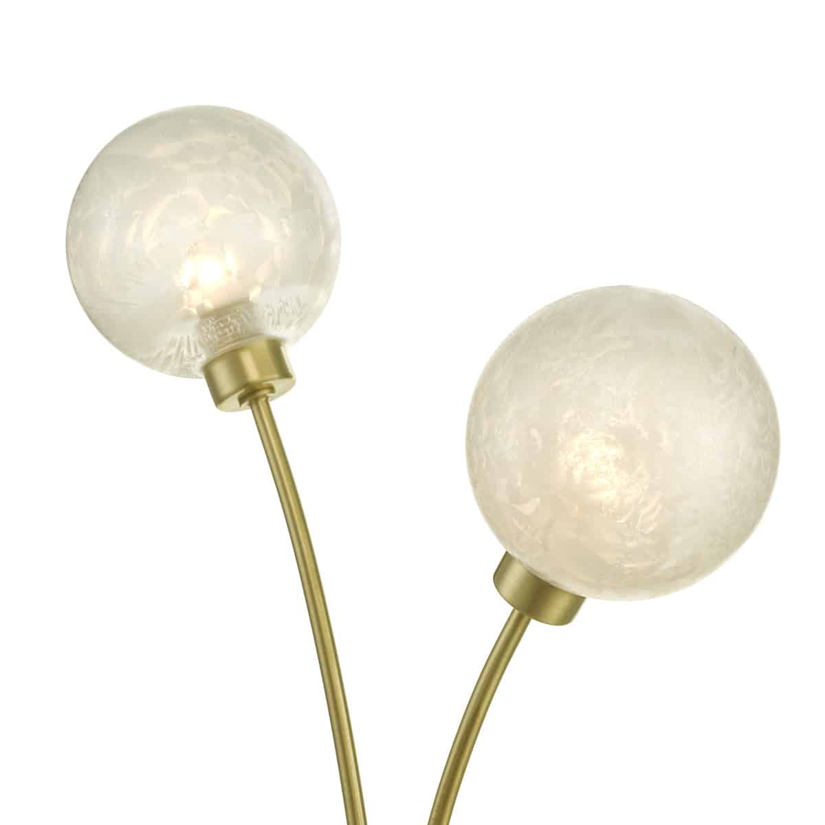 Avari 2 Light Table Lamp Satin Brass - Image 2