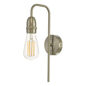 Kiefer 1 Light Wall Light Satin Chrome
