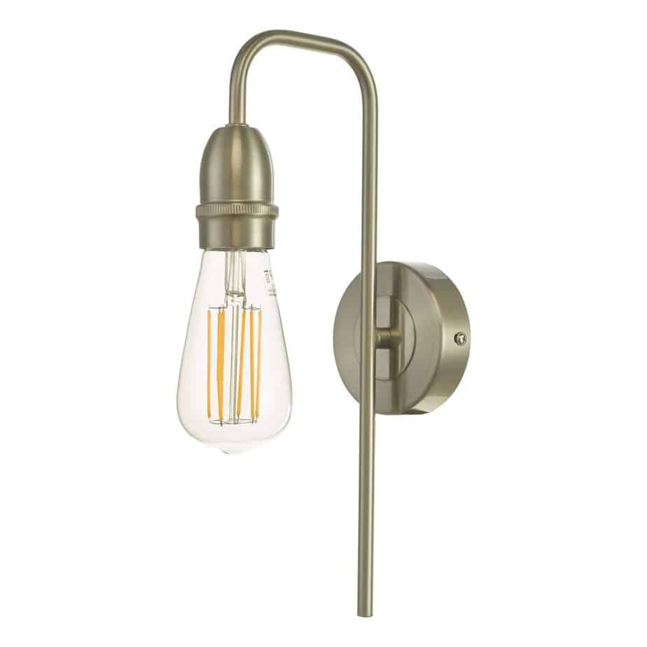 Kiefer 1 Light Wall Light Satin Chrome