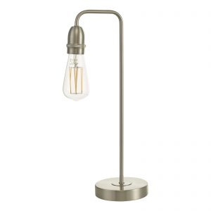 Kiefer 1 Light Table Lamp Satin Chrome