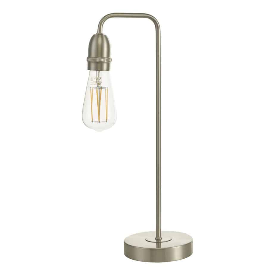 Kiefer 1 Light Table Lamp Satin Chrome