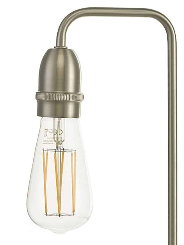 Kiefer 1 Light Table Lamp Satin Chrome - Image 2