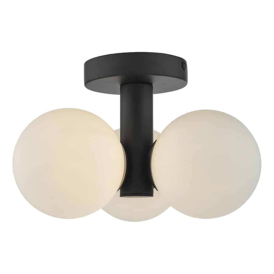 Blake 3 Light Bathroom Semi Flush - Image 2