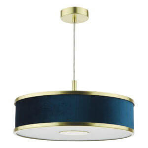 Alvaro 3 Light Brass Pendant