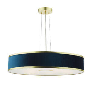 Alvaro 6 Light Brass Pendant