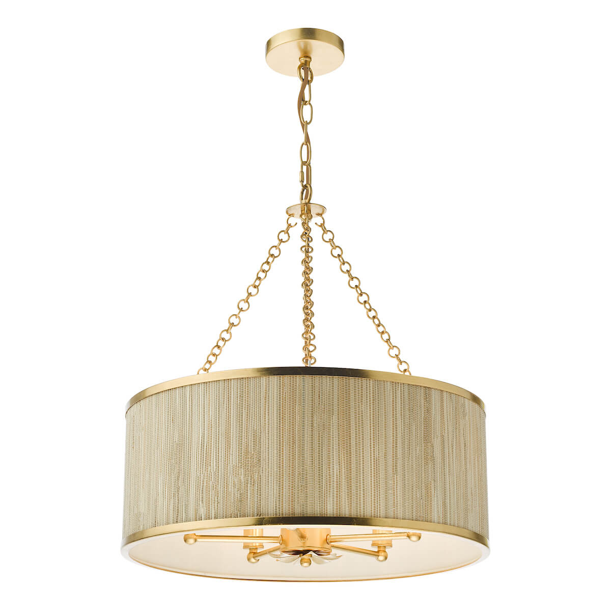Fenella 5 Light Gold Pendant