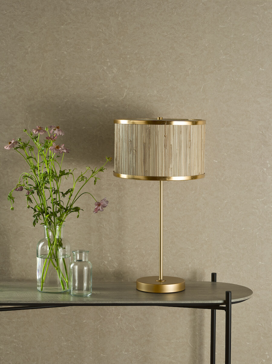 Fenella Gold Leaf Table Lamp - Image 2