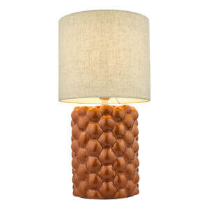 Jayden Orange Bobble Table Lamp