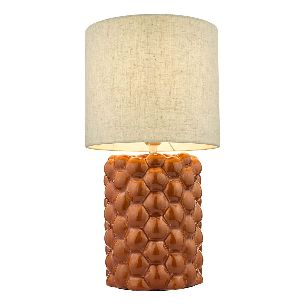 Jayden Orange Bobble Table Lamp