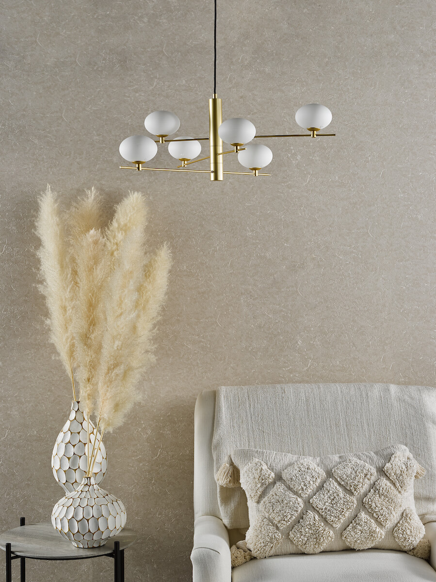 Jasper Gold 6 Light Pendant - Image 2