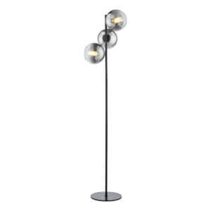 Lycia Black 3 Light Floor Lamp