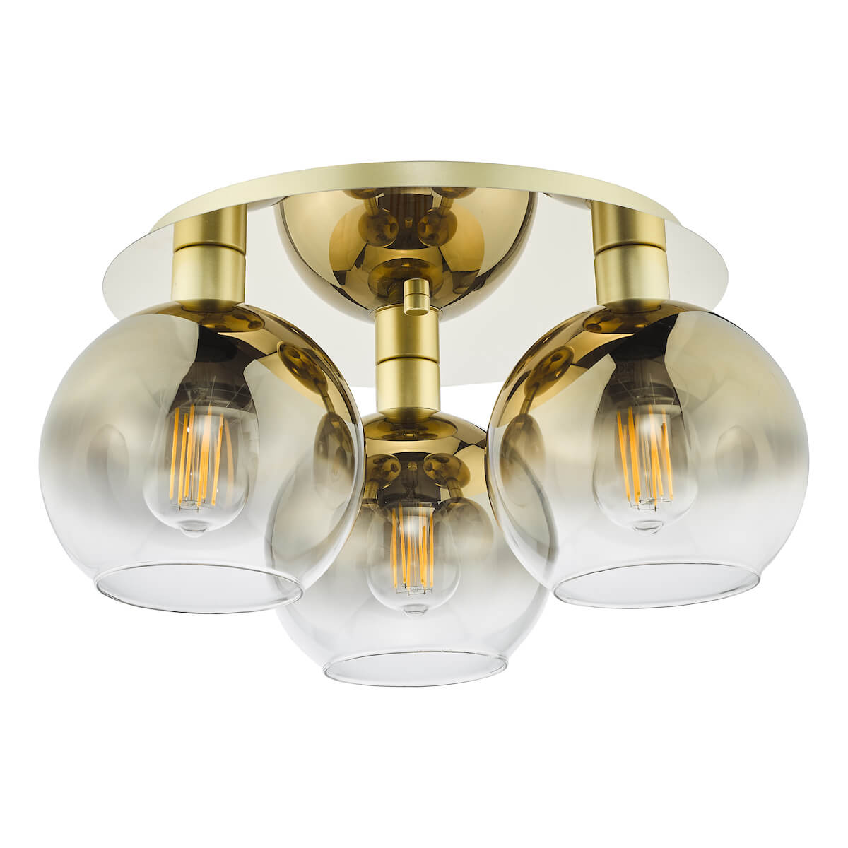 Lycia Gold 3 Light Flush - Image 2