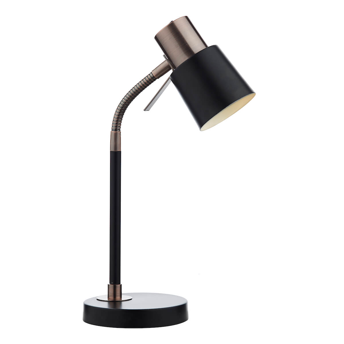 Bond Task Table Lamp Black Copper