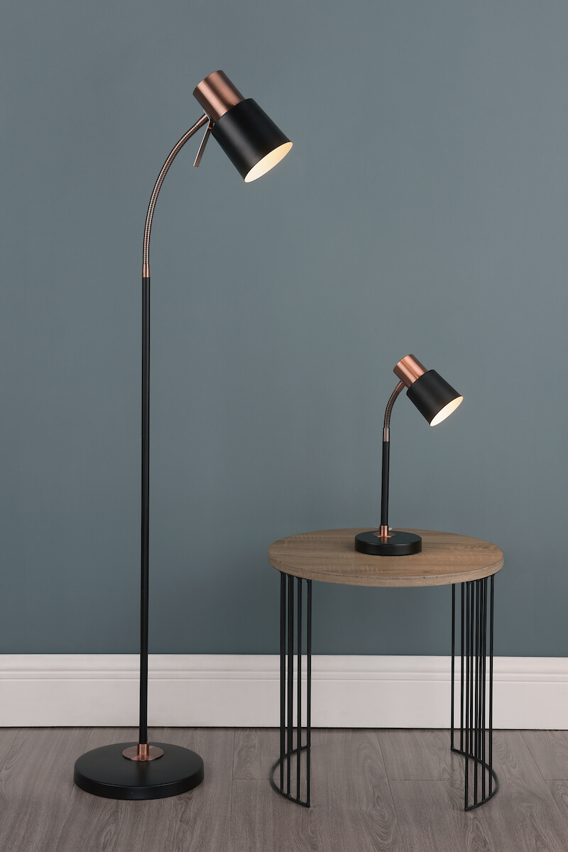 Bond Task Table Lamp Black Copper - Image 3