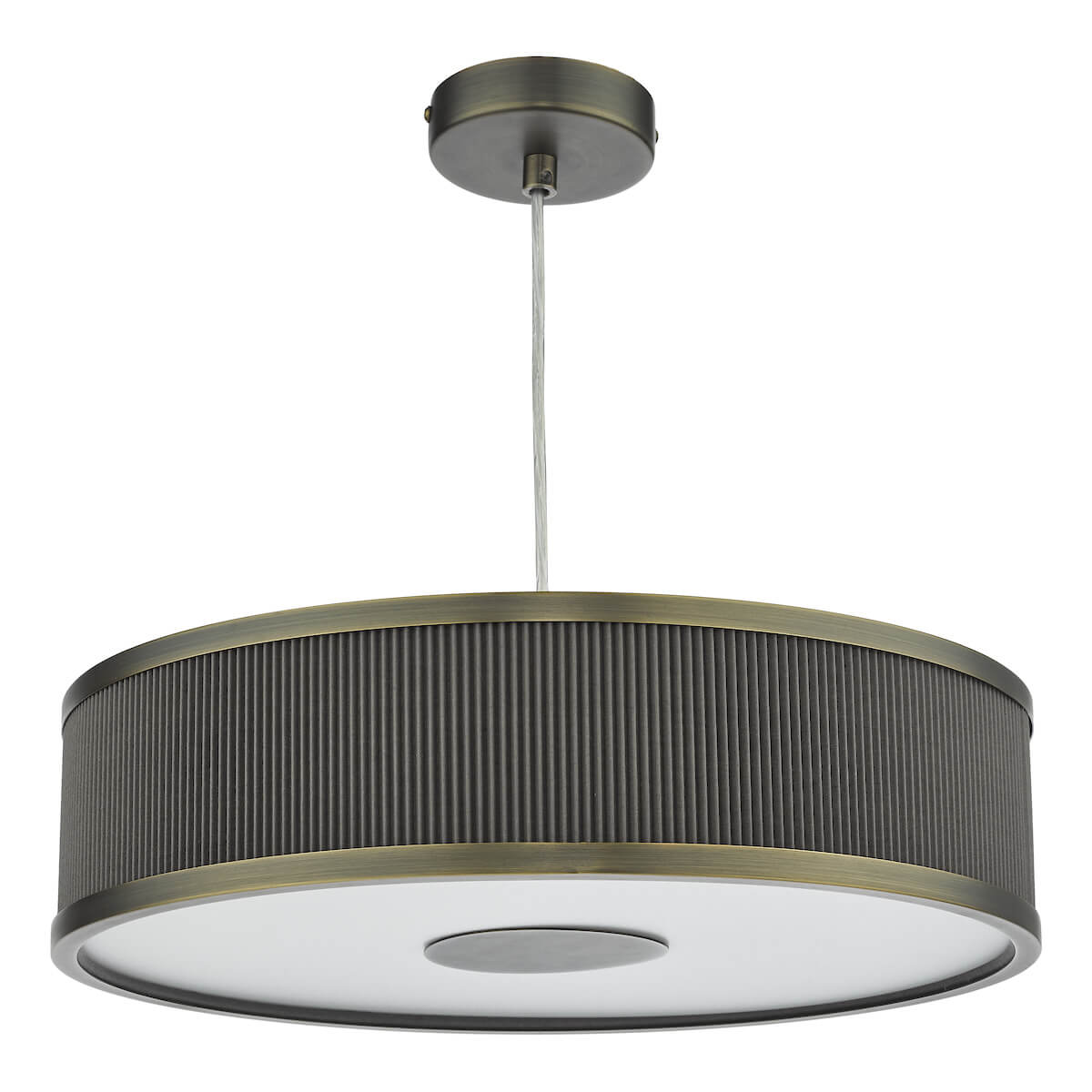 Alvaro 3 Light Single Pendant Antique Bronze Brown - Image 2