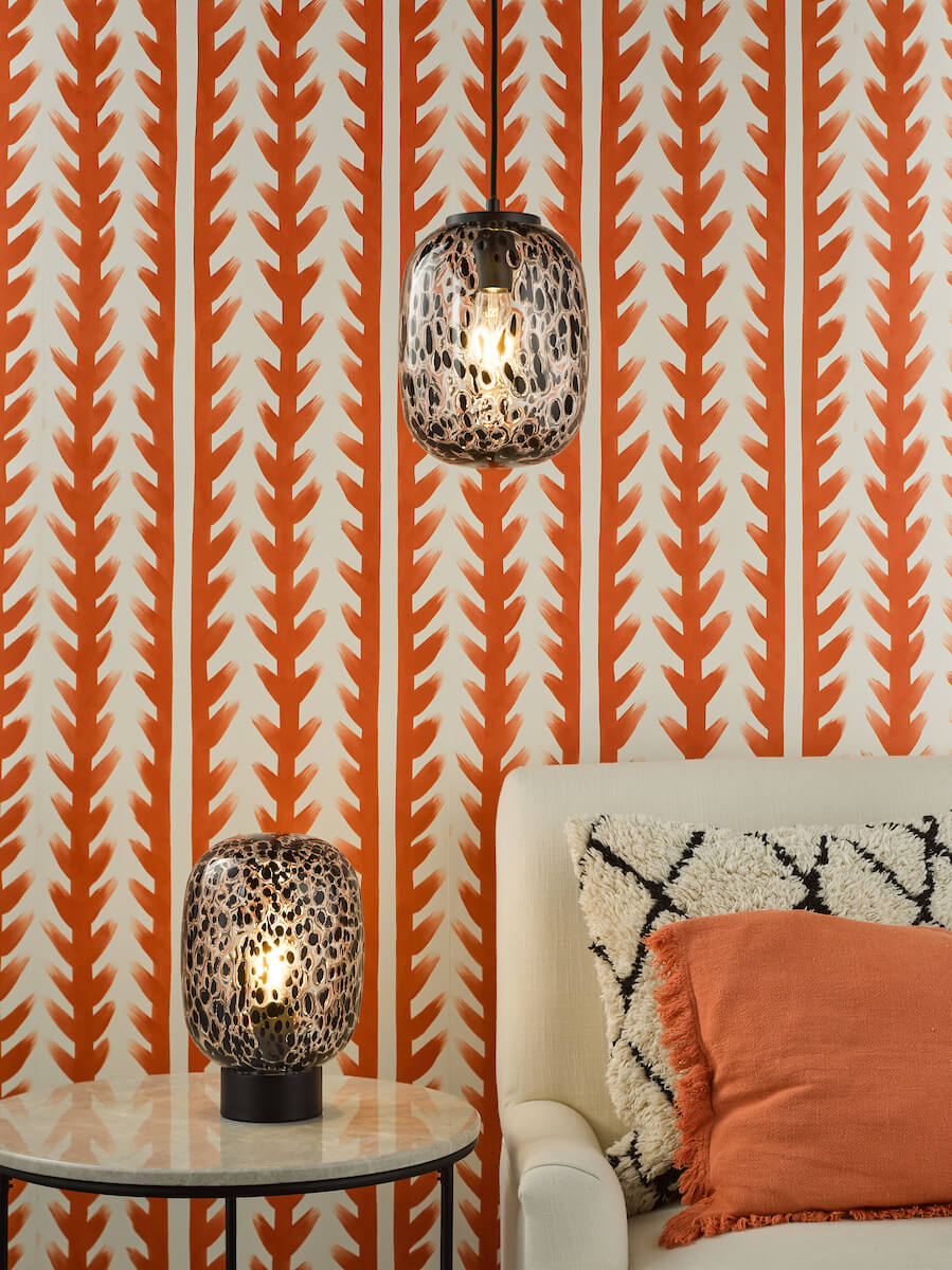 Gethin Confetti Glass Table Lamp - Image 3